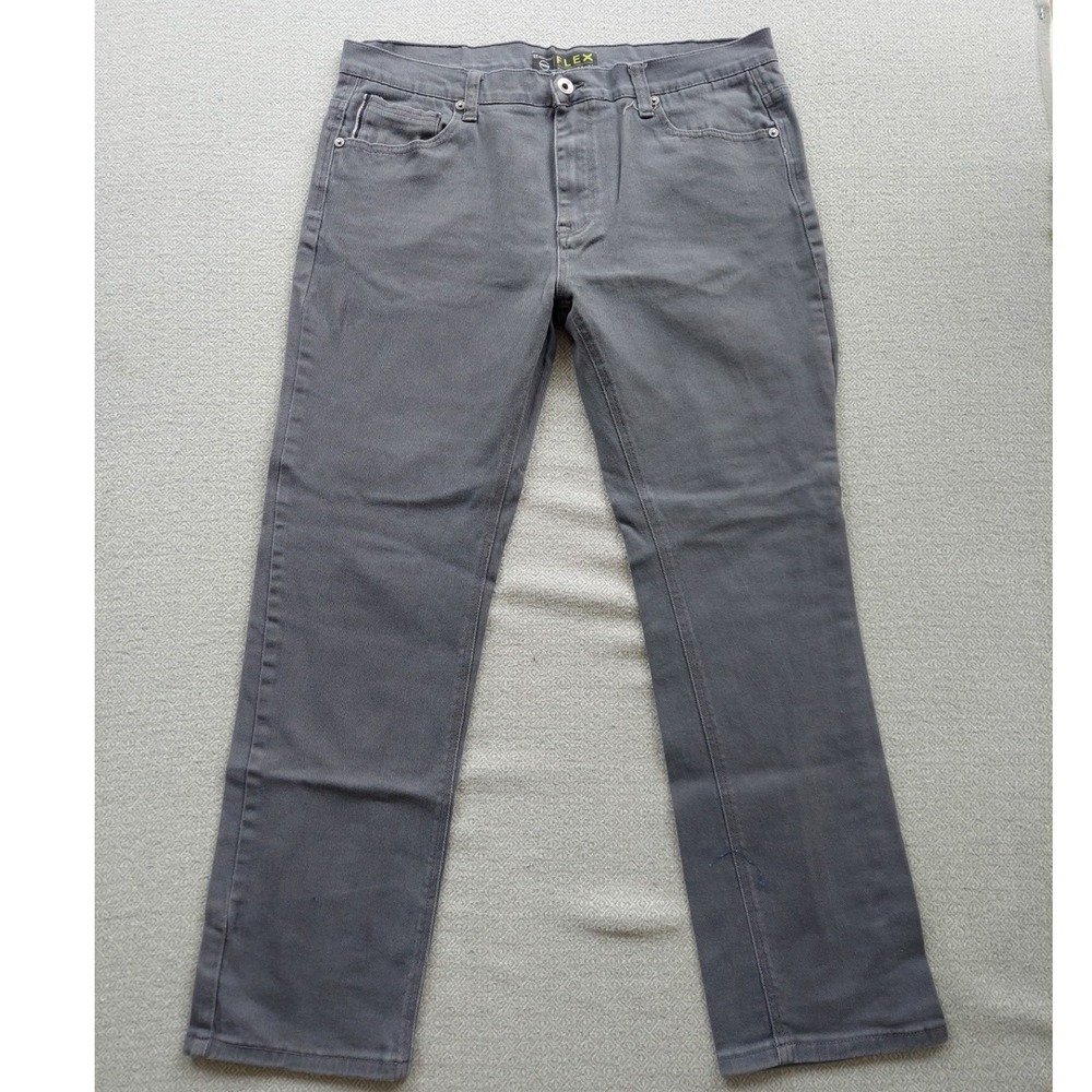Southpole Pants Mens 38x32 Gray Flex The Movement Straight Leg Casual RN82628